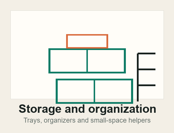 Storage and organization placeholder
